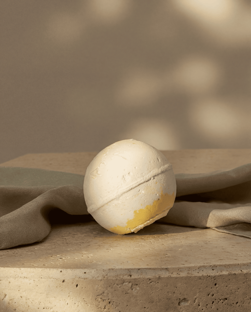 Bath bomb from Calm wellness gift box - thoughtful alternative to flowers Ireland