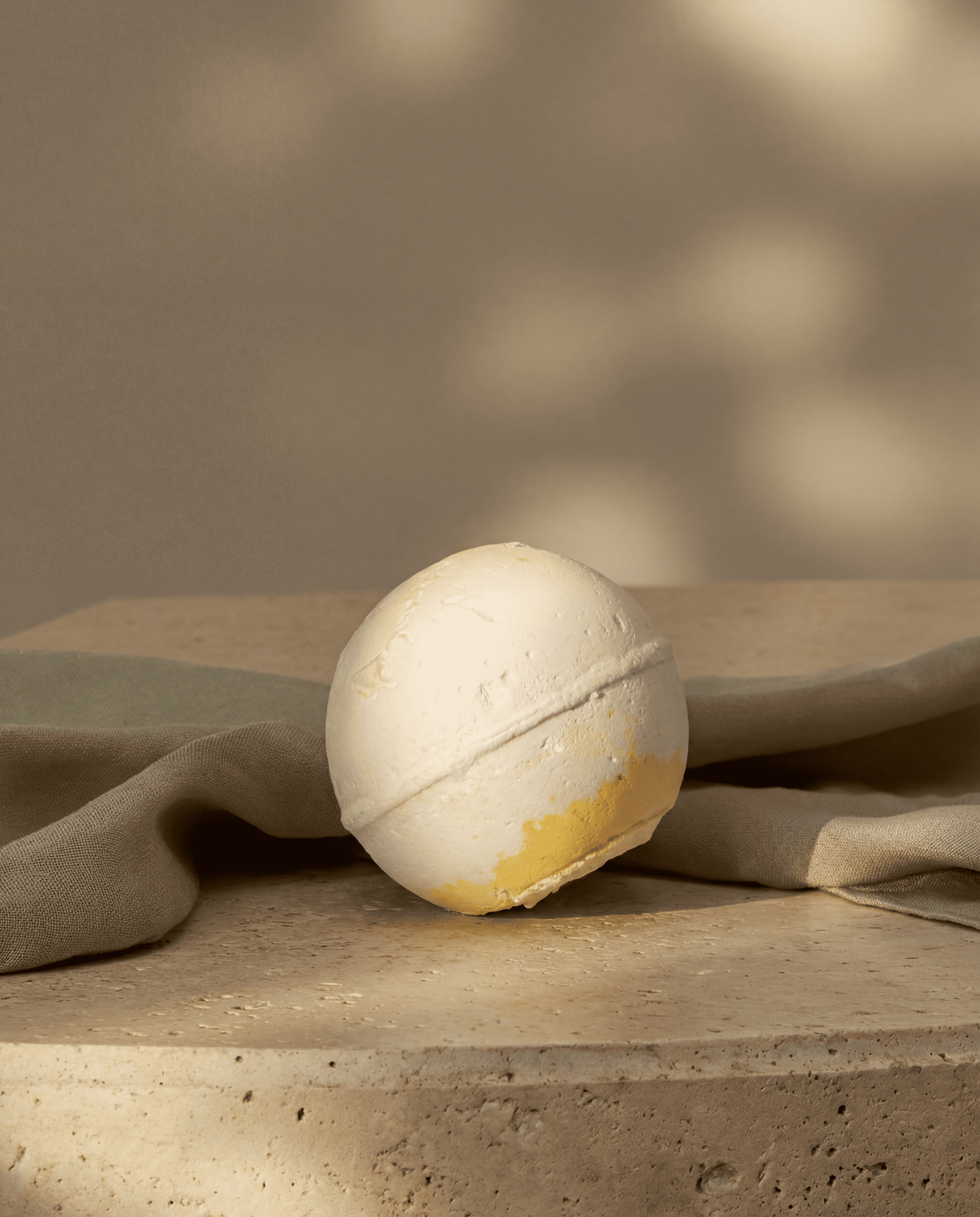 Bath bomb from Calm wellness gift box - thoughtful alternative to flowers Ireland