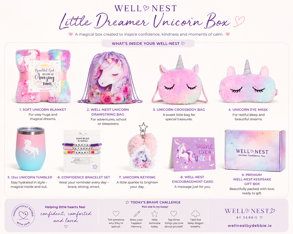 Little Dreamer Unicorn Box what's inside